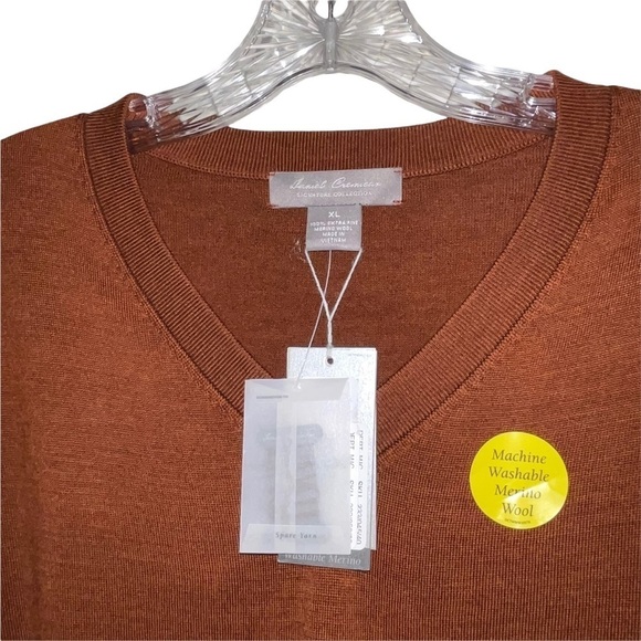 NWT Daniel Cremieux Man 100% Wool Sweater Size XL - Picture 3 of 4